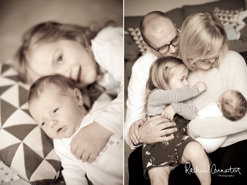 Professional colour photograph of Charlotte and Mike's family lifestyle shoot by Rachael Connerton Photography