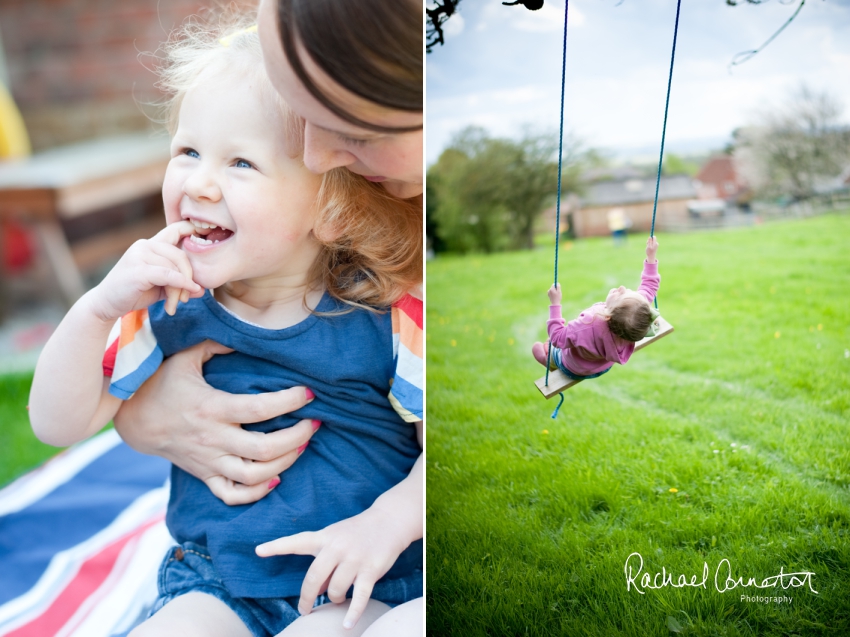 Professional colour photograph of Jodie and Lee's summer family lifestyle shoot by Rachael Connerton Photography