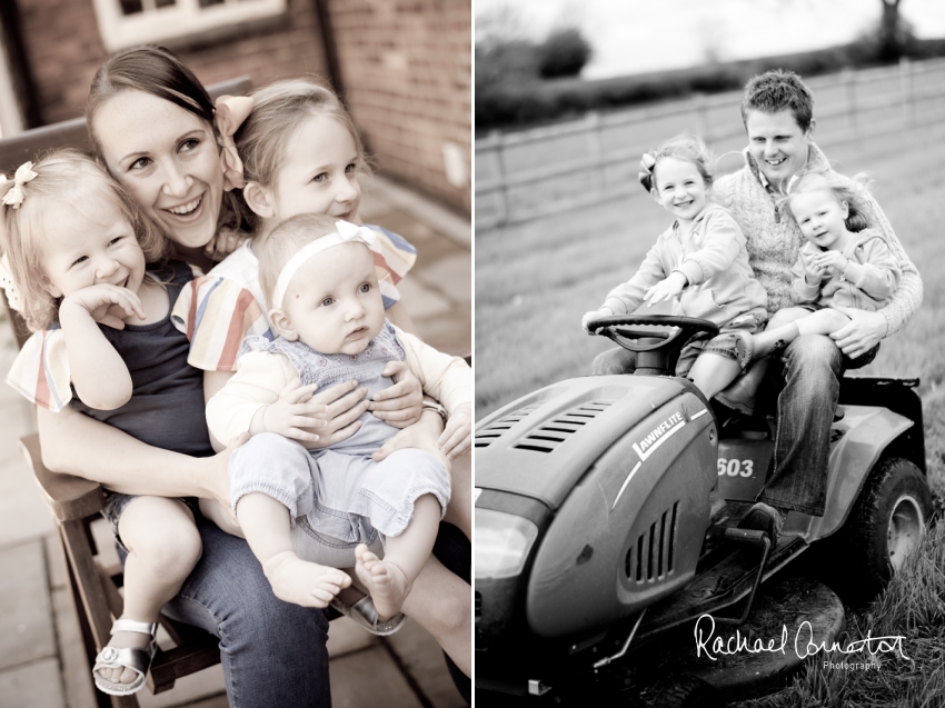 Professional colour photograph of Jodie and Lee's summer family lifestyle shoot by Rachael Connerton Photography