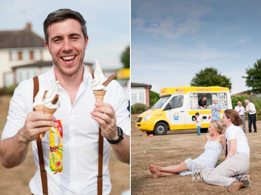 Professional colour photograph of Joely and James' wedding at Medbourne by Rachael Connerton Photography