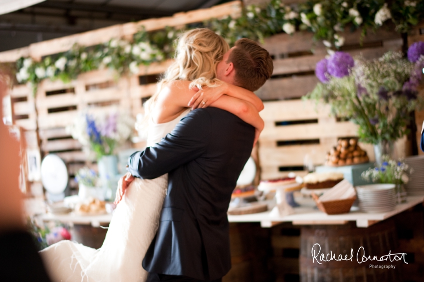 Professional colour photograph of Joely and James' wedding at Medbourne by Rachael Connerton Photography