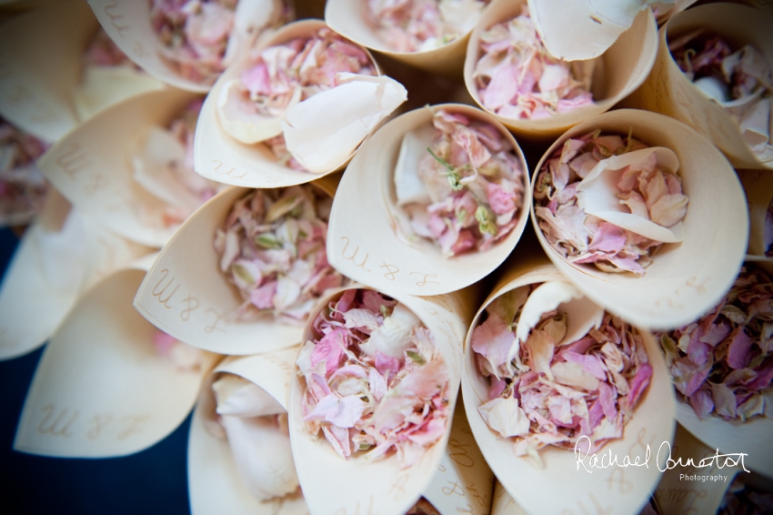 Professional colour photograph of Lauren and Michael's Belvoir Castle wedding by Rachael Connerton Photography