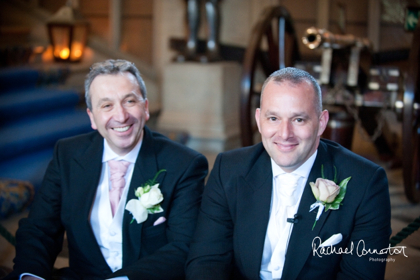 Professional colour photograph of Lauren and Michael's Belvoir Castle wedding by Rachael Connerton Photography