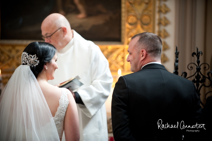 Professional colour photograph of Lauren and Michael's Belvoir Castle wedding by Rachael Connerton Photography