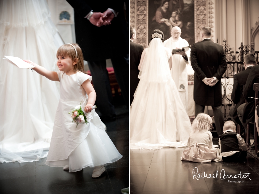 Professional colour photograph of Lauren and Michael's Belvoir Castle wedding by Rachael Connerton Photography