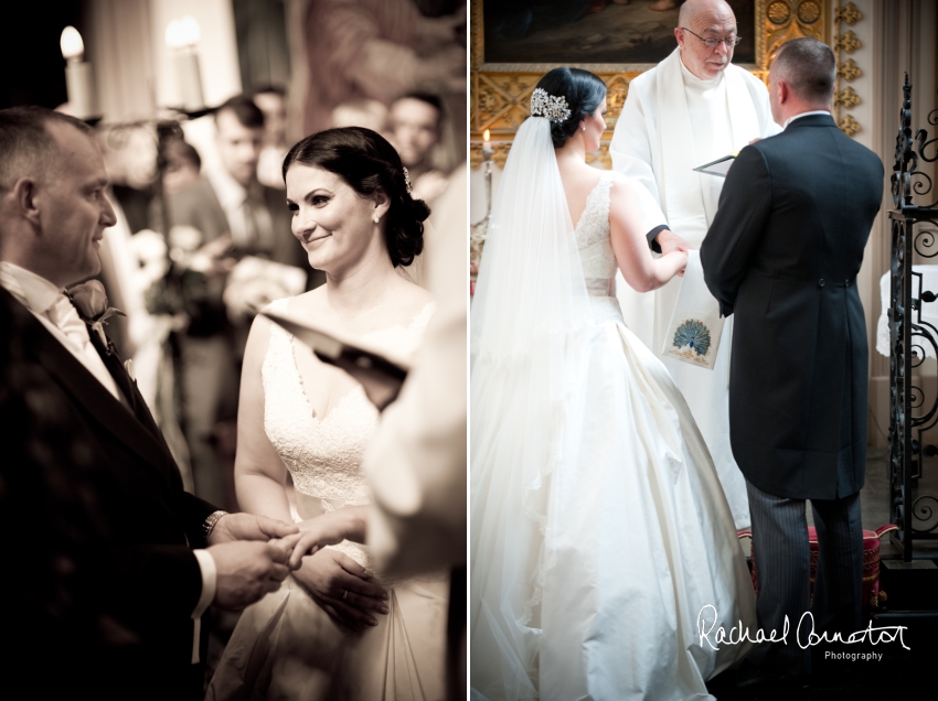 Professional colour photograph of Lauren and Michael's Belvoir Castle wedding by Rachael Connerton Photography