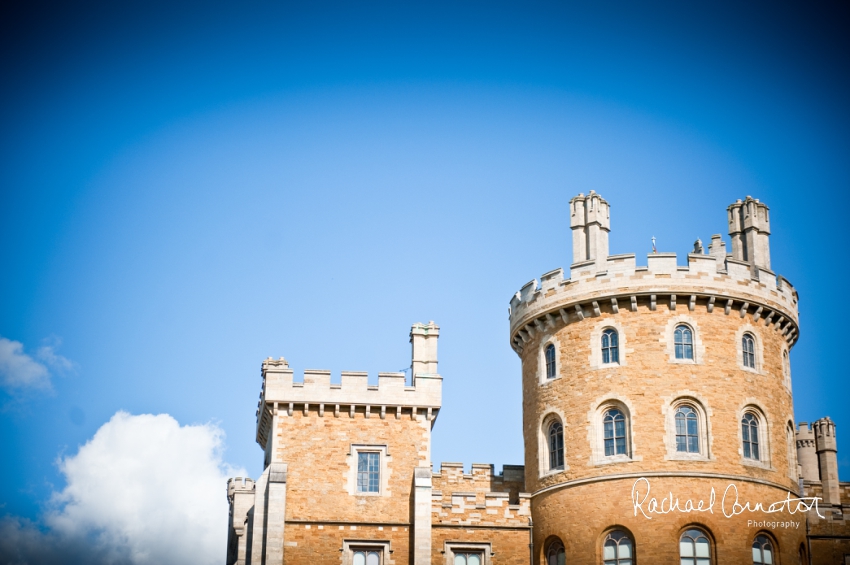 Professional colour photograph of Lauren and Michael's Belvoir Castle wedding by Rachael Connerton Photography