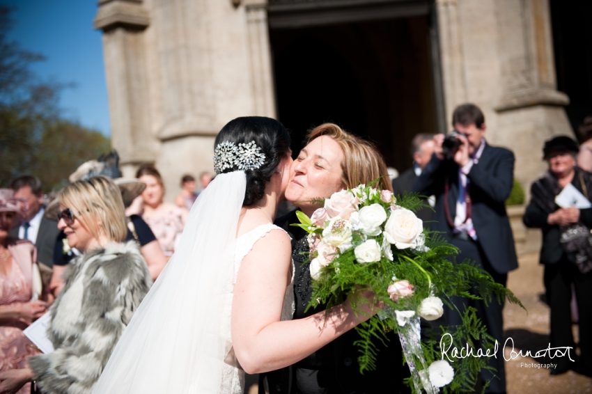 Professional colour photograph of Lauren and Michael's Belvoir Castle wedding by Rachael Connerton Photography