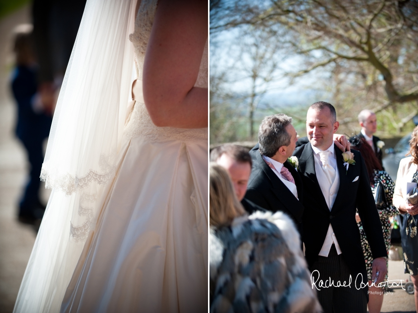 Professional colour photograph of Lauren and Michael's Belvoir Castle wedding by Rachael Connerton Photography