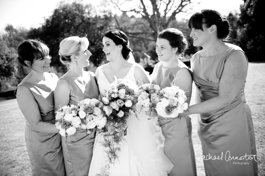 Professional colour photograph of Lauren and Michael's Belvoir Castle wedding by Rachael Connerton Photography