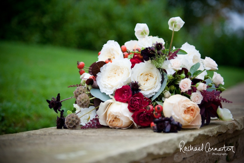 Professional colour photograph of Katie and Karl's wedding at Weston Hall by Rachael Connerton Photography