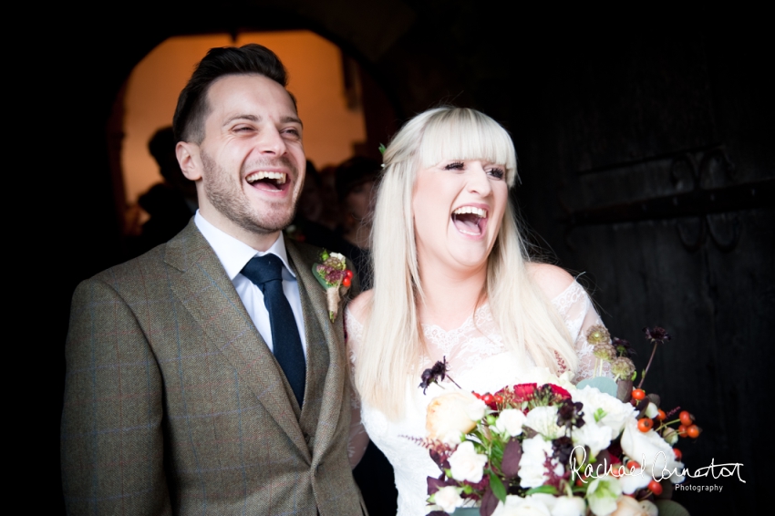 Professional colour photograph of Katie and Karl's wedding at Weston Hall by Rachael Connerton Photography