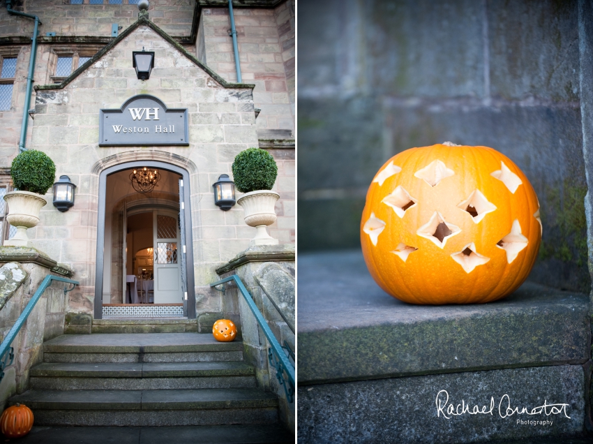 Professional colour photograph of Katie and Karl's wedding at Weston Hall by Rachael Connerton Photography