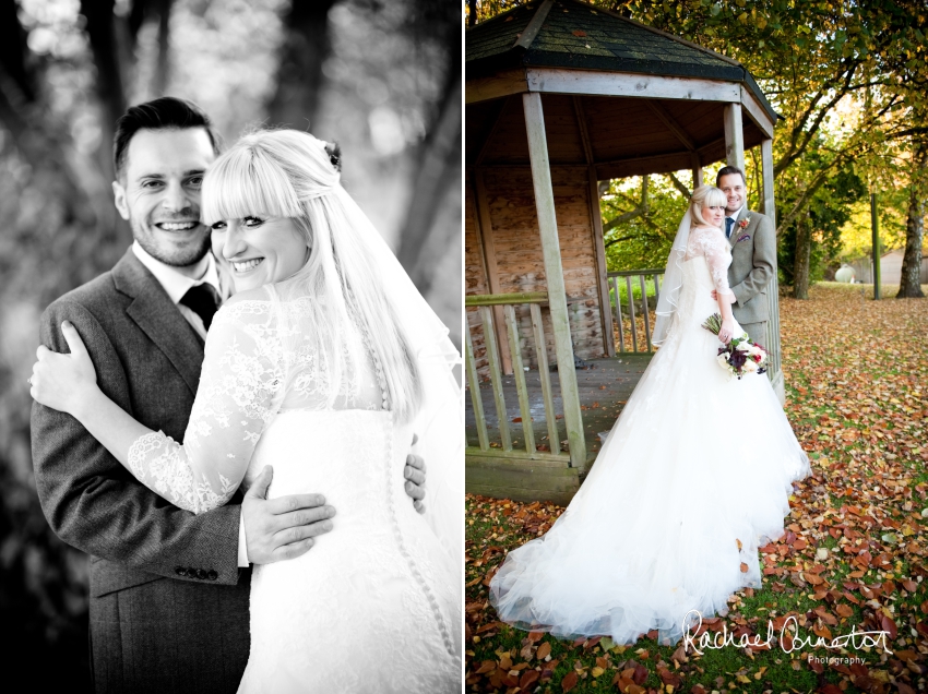 Professional colour photograph of Katie and Karl's wedding at Weston Hall by Rachael Connerton Photography