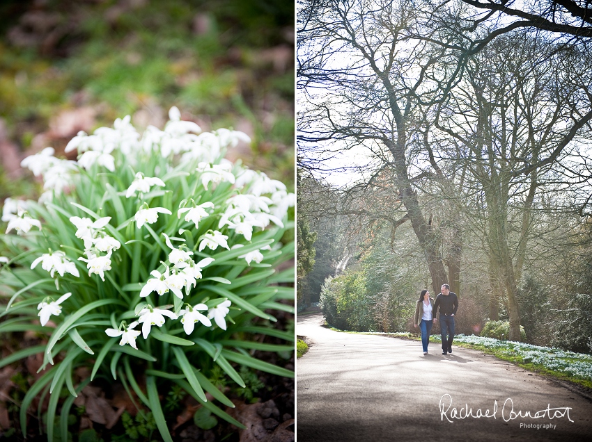 Professional colour photograph of Lauren and Michael's Belvoir Castle pre-wedding engagement shoot by Rachael Connerton Photography