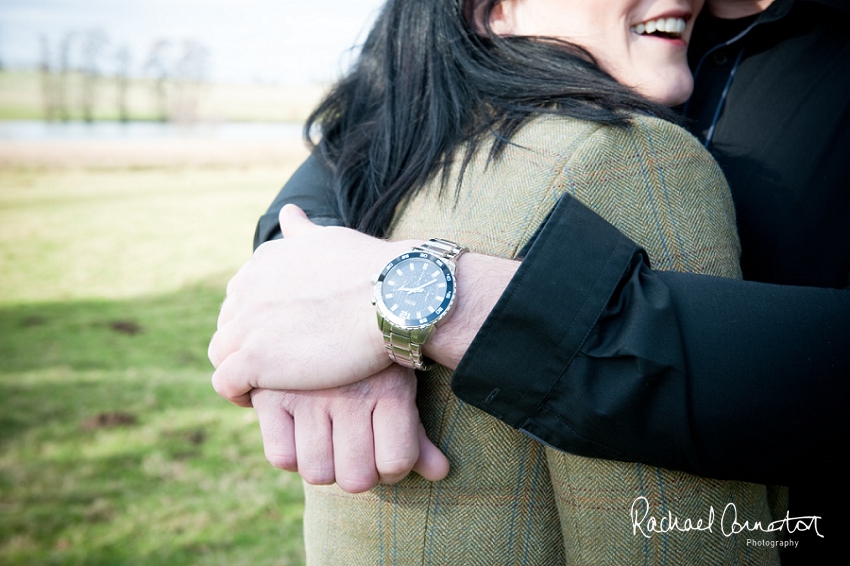 Professional colour photograph of Lauren and Michael's Belvoir Castle pre-wedding engagement shoot by Rachael Connerton Photography
