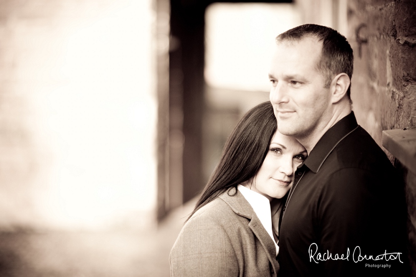 Professional colour photograph of Lauren and Michael's Belvoir Castle pre-wedding engagement shoot by Rachael Connerton Photography