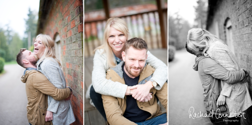 Professional colour photograph of pre-wedding shoots with children and dogs by Rachael Connerton Photography