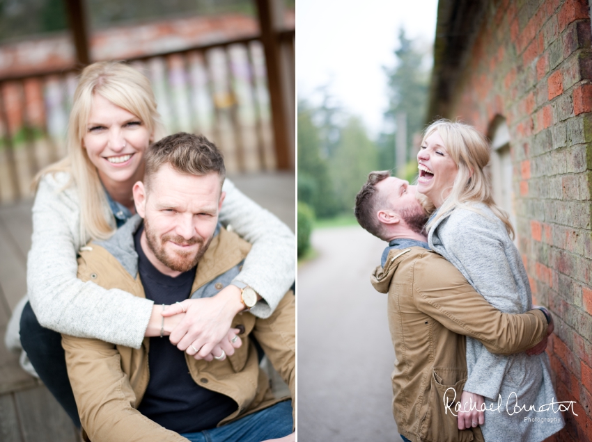 Professional colour photograph of pre-wedding shoots with children and dogs by Rachael Connerton Photography