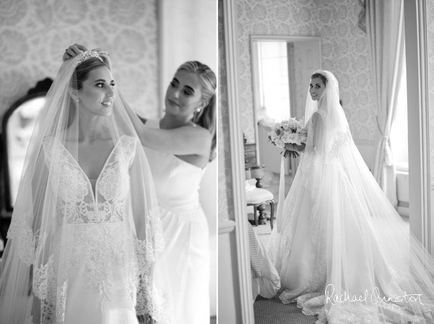 Professional colour photograph of Amy and John's Summer wedding at Stapleford Park by Rachael Connerton Photography