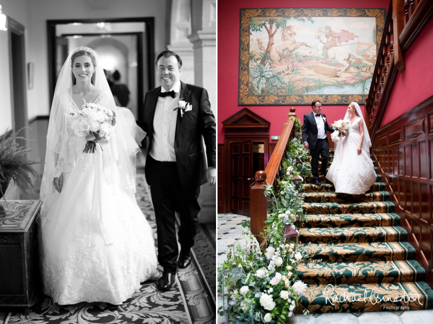 Professional colour photograph of Amy and John's Summer wedding at Stapleford Park by Rachael Connerton Photography