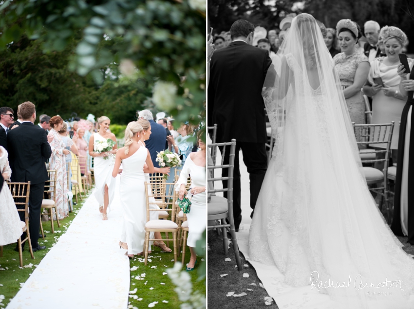 Professional colour photograph of Amy and John's Summer wedding at Stapleford Park by Rachael Connerton Photography