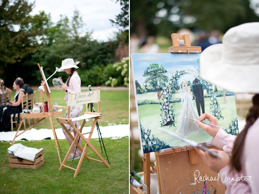 Professional colour photograph of Amy and John's Summer wedding at Stapleford Park by Rachael Connerton Photography