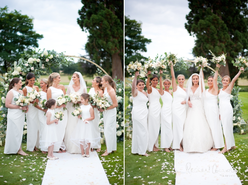 Professional colour photograph of Amy and John's Summer wedding at Stapleford Park by Rachael Connerton Photography