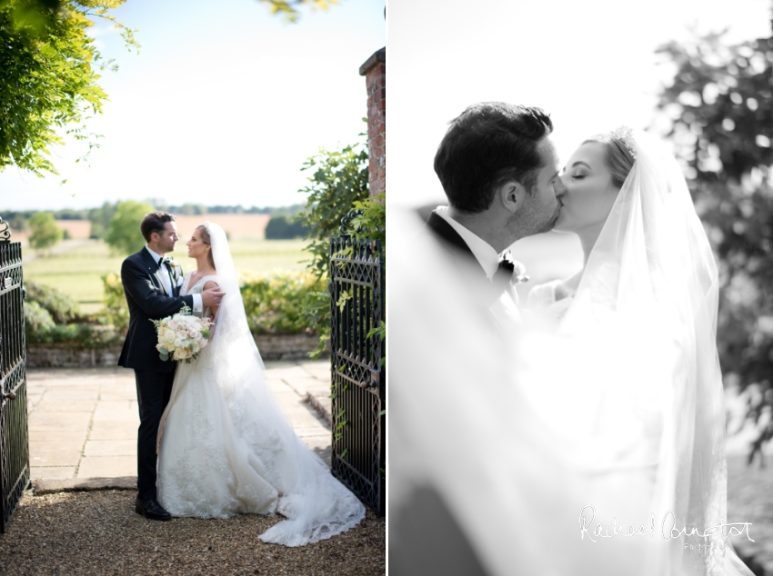 Professional colour photograph of Amy and John's Summer wedding at Stapleford Park by Rachael Connerton Photography