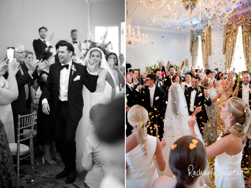 Professional colour photograph of Amy and John's Summer wedding at Stapleford Park by Rachael Connerton Photography