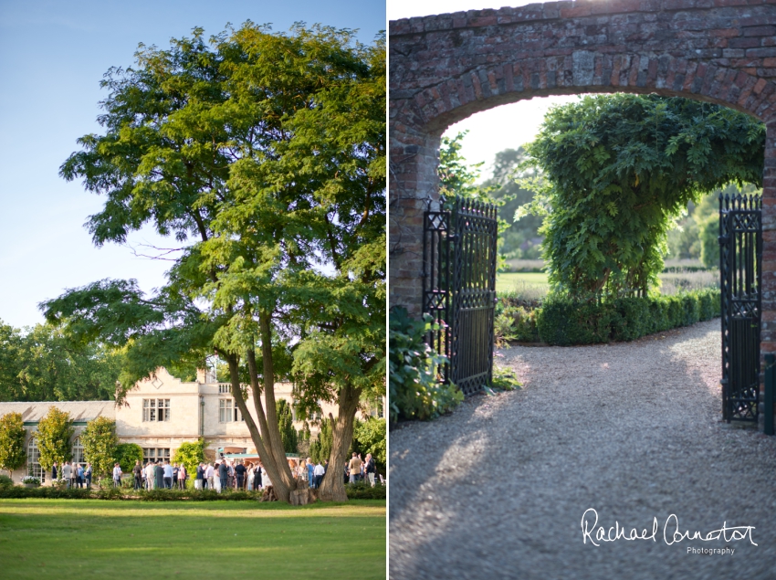 Professional colour photograph of Amy and John's Summer wedding at Stapleford Park by Rachael Connerton Photography