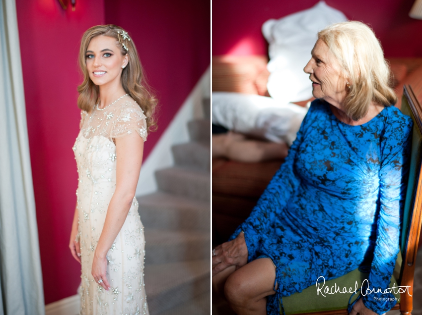 Professional colour photograph of Amy and John's Summer wedding at Stapleford Park by Rachael Connerton Photography