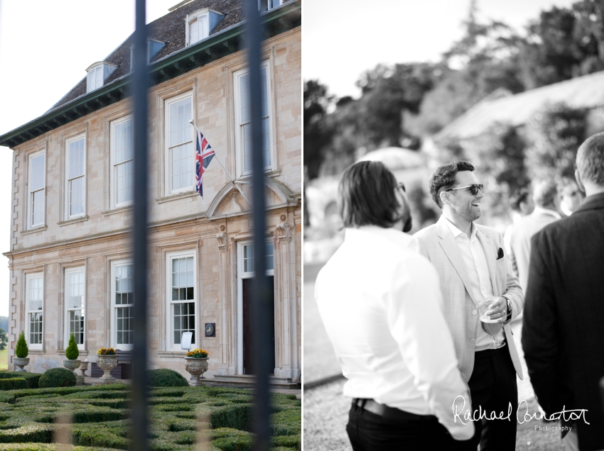 Professional colour photograph of Amy and John's Summer wedding at Stapleford Park by Rachael Connerton Photography