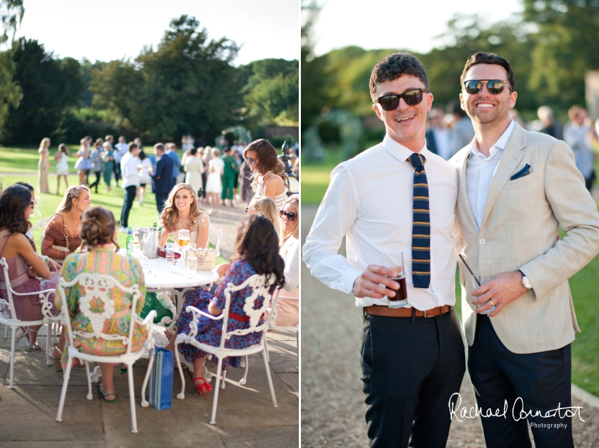 Professional colour photograph of Amy and John's Summer wedding at Stapleford Park by Rachael Connerton Photography