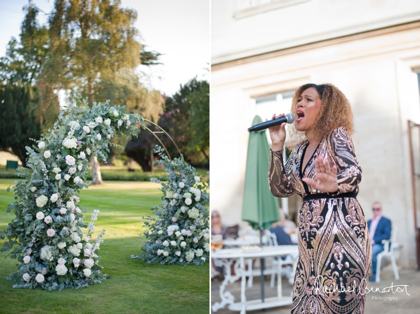 Professional colour photograph of Amy and John's Summer wedding at Stapleford Park by Rachael Connerton Photography