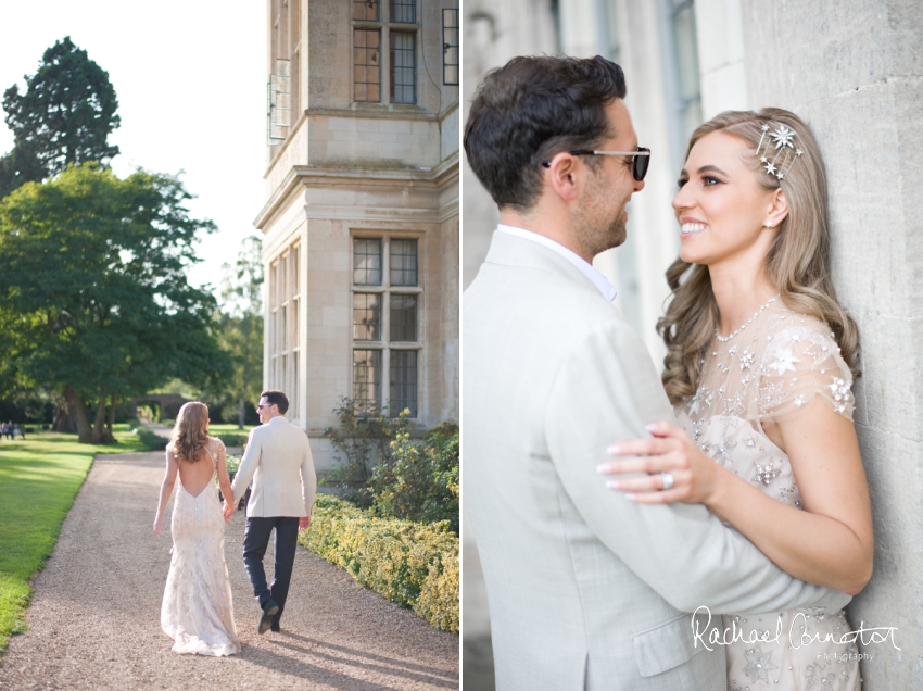 Professional colour photograph of Amy and John's Summer wedding at Stapleford Park by Rachael Connerton Photography