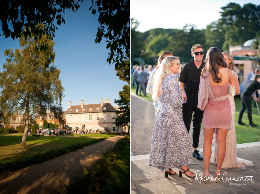 Professional colour photograph of Amy and John's Summer wedding at Stapleford Park by Rachael Connerton Photography