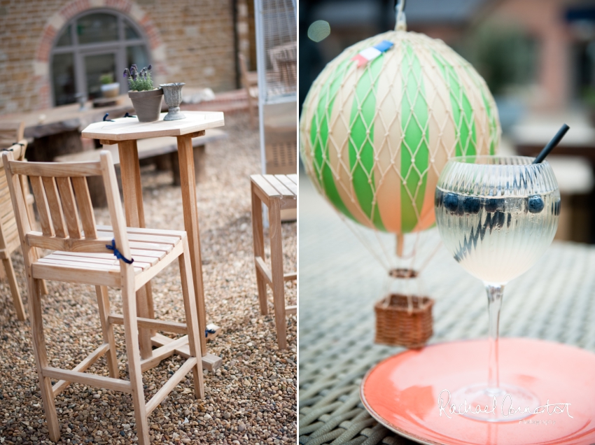 Professional colour photograph of creative inspiration shoot at the Balloon Bar at the Engine Yard near Belvoir Castle by Rachael Connerton Photography