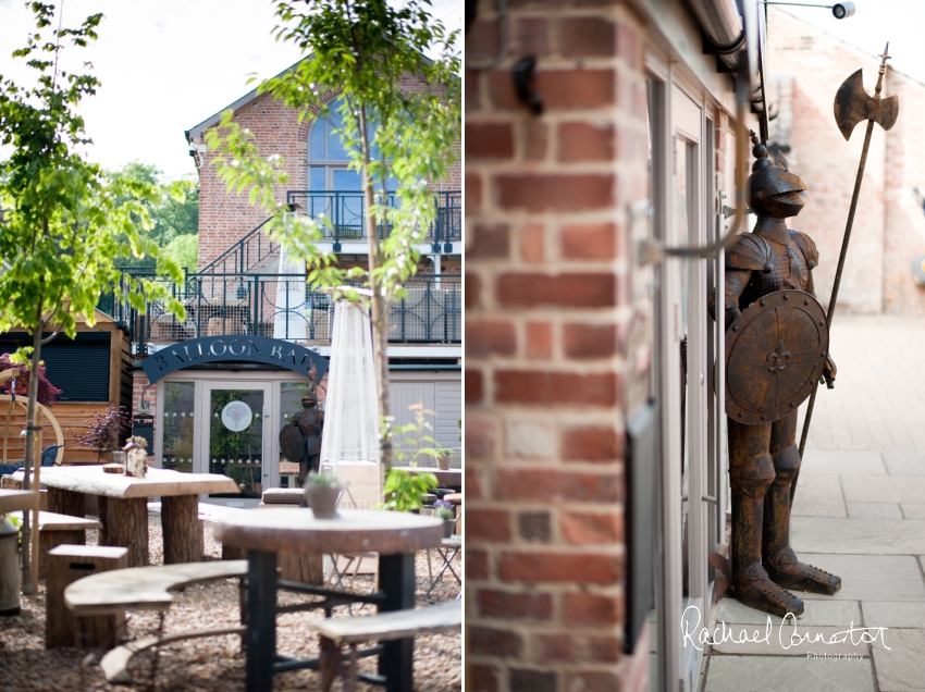 Professional colour photograph of creative inspiration shoot at the Balloon Bar at the Engine Yard near Belvoir Castle by Rachael Connerton Photography