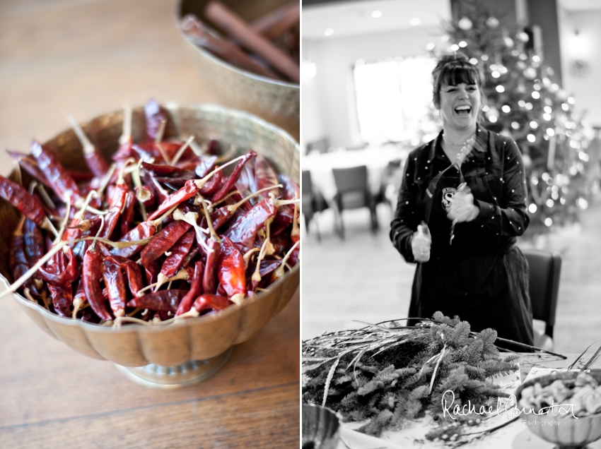 Professional colour photograph of Christmas Wreath making with Sophie's Flower Co at Chequers Inn, Woolsthorpe by Rachael Connerton Photography