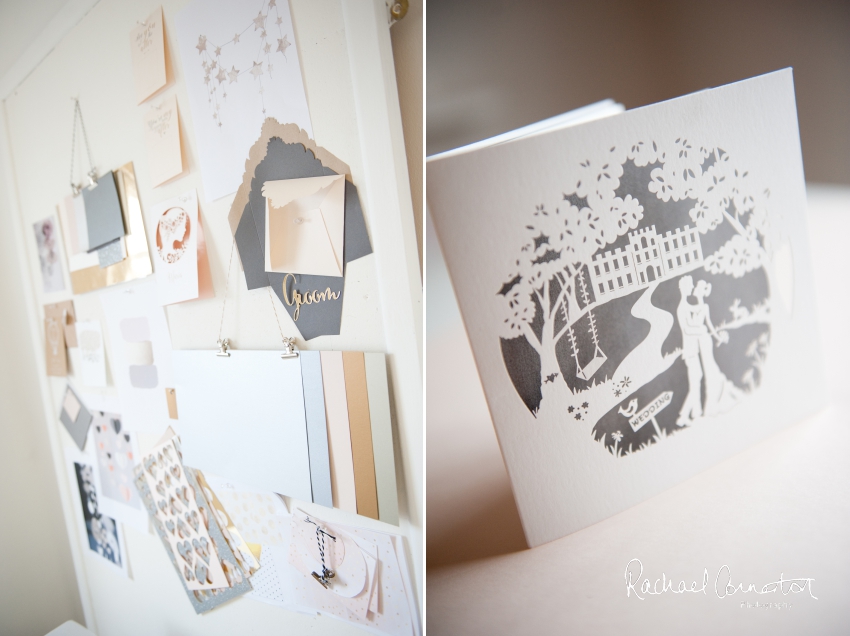 Professional colour photograph of Hummingbird cards' wedding stationery creative business shoot by Rachael Connerton Photography