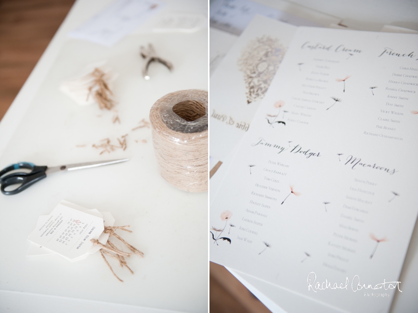 Professional colour photograph of Hummingbird cards' wedding stationery creative business shoot by Rachael Connerton Photography