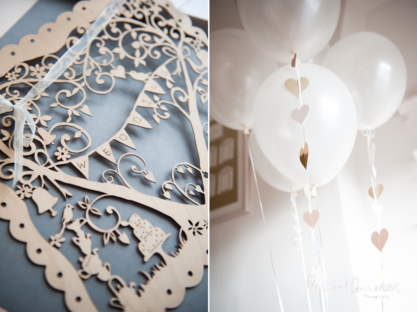 Professional colour photograph of Hummingbird cards' wedding stationery creative business shoot by Rachael Connerton Photography