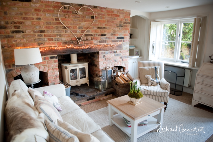 Professional colour photograph of house interiors photography at Ford House in Norfolk by Rachael Connerton Photography