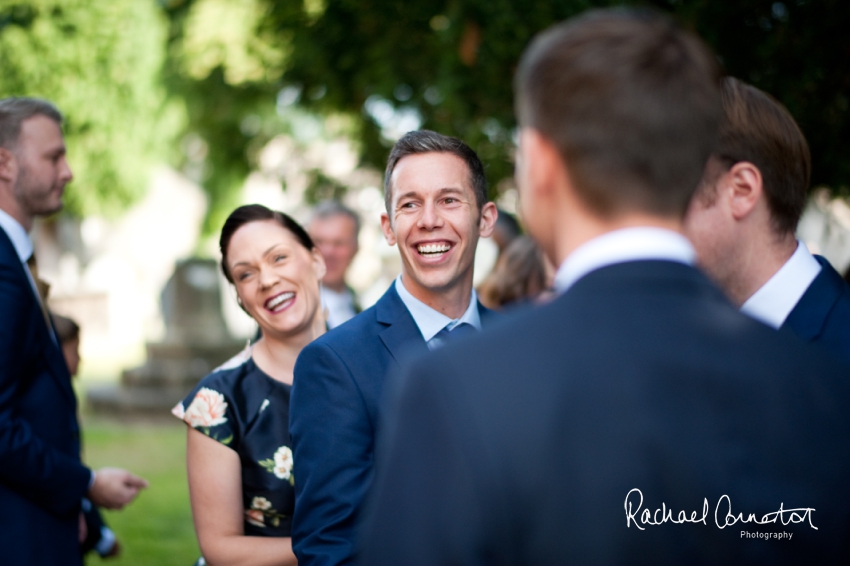 Professional colour photograph of Sarah and Matt's marquee wedding at Ashford on the Water by Rachael Connerton Photography