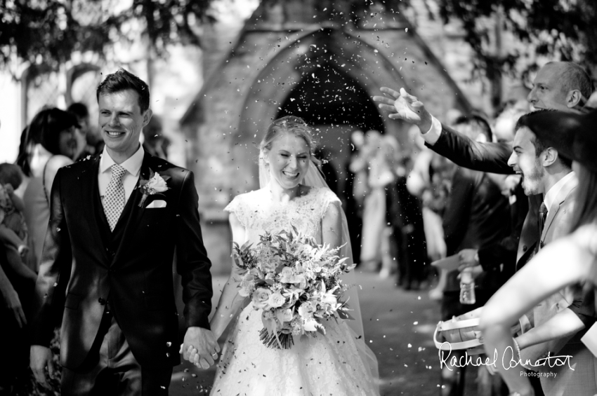 Professional colour photograph of Sarah and Matt's marquee wedding at Ashford on the Water by Rachael Connerton Photography