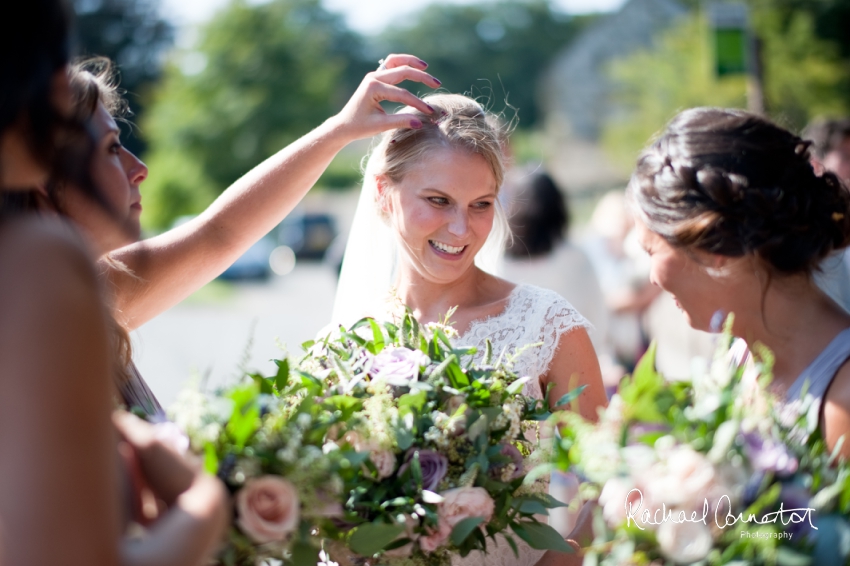 Professional colour photograph of Sarah and Matt's marquee wedding at Ashford on the Water by Rachael Connerton Photography