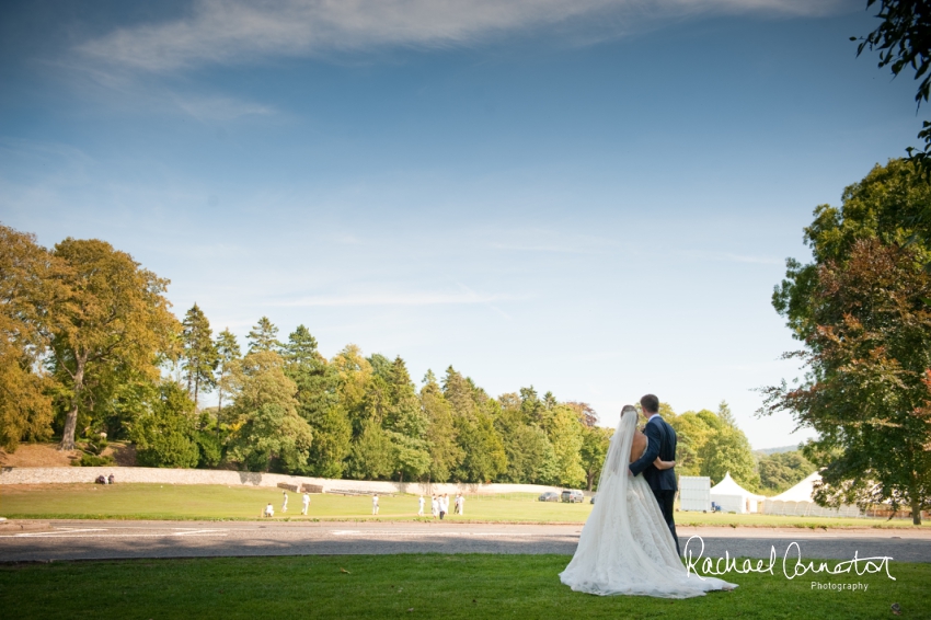 Professional colour photograph of Sarah and Matt's marquee wedding at Ashford on the Water by Rachael Connerton Photography