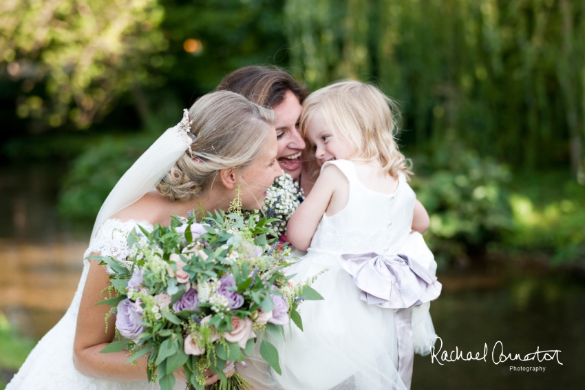 Professional colour photograph of Sarah and Matt's marquee wedding at Ashford on the Water by Rachael Connerton Photography