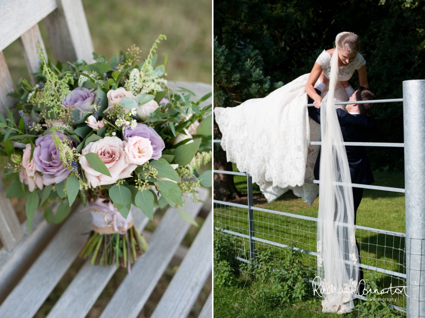 Professional colour photograph of Sarah and Matt's marquee wedding at Ashford on the Water by Rachael Connerton Photography